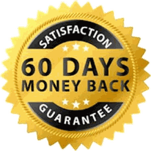 60 Days Money Back Satisfaction Guarantee seal